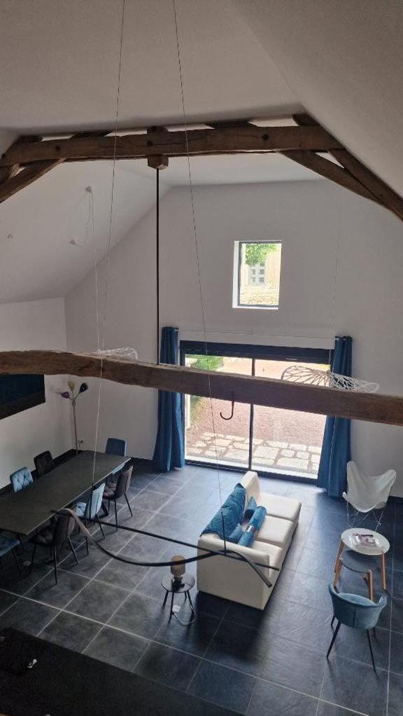 Le Mas Contemporain De Dun Dun-le-Palestel Exteriör bild